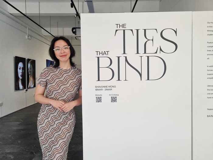 شاوون ونگ و نمایشگاه مجموعه «Ties that Bind»